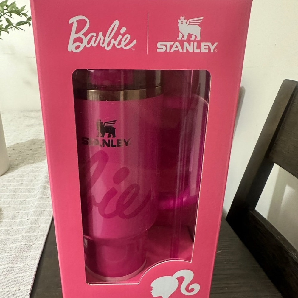 Stanley Hot Pink Barbie Tumbler
